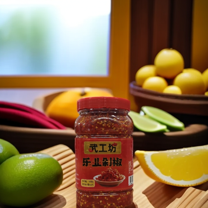 云南会泽乐业辣椒装中辣香辣下饭菜（1600g）