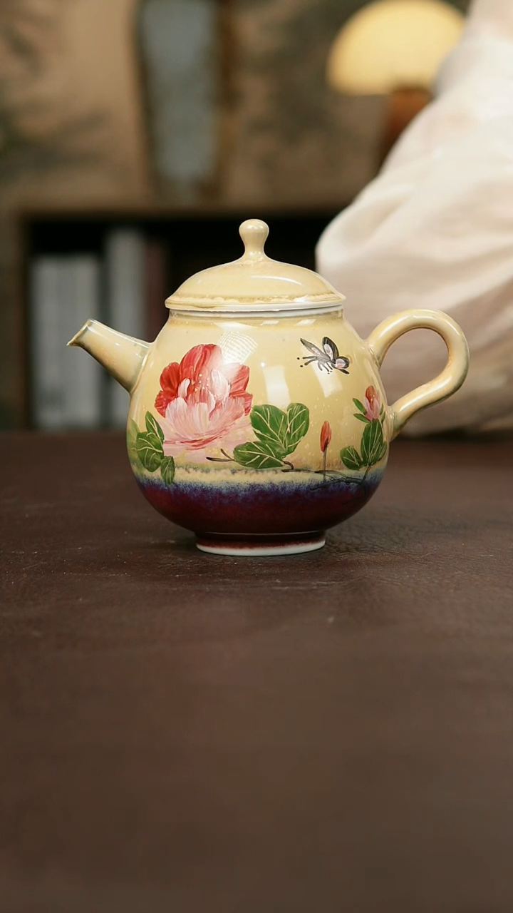景德镇陶瓷杯碗柴烧多人
