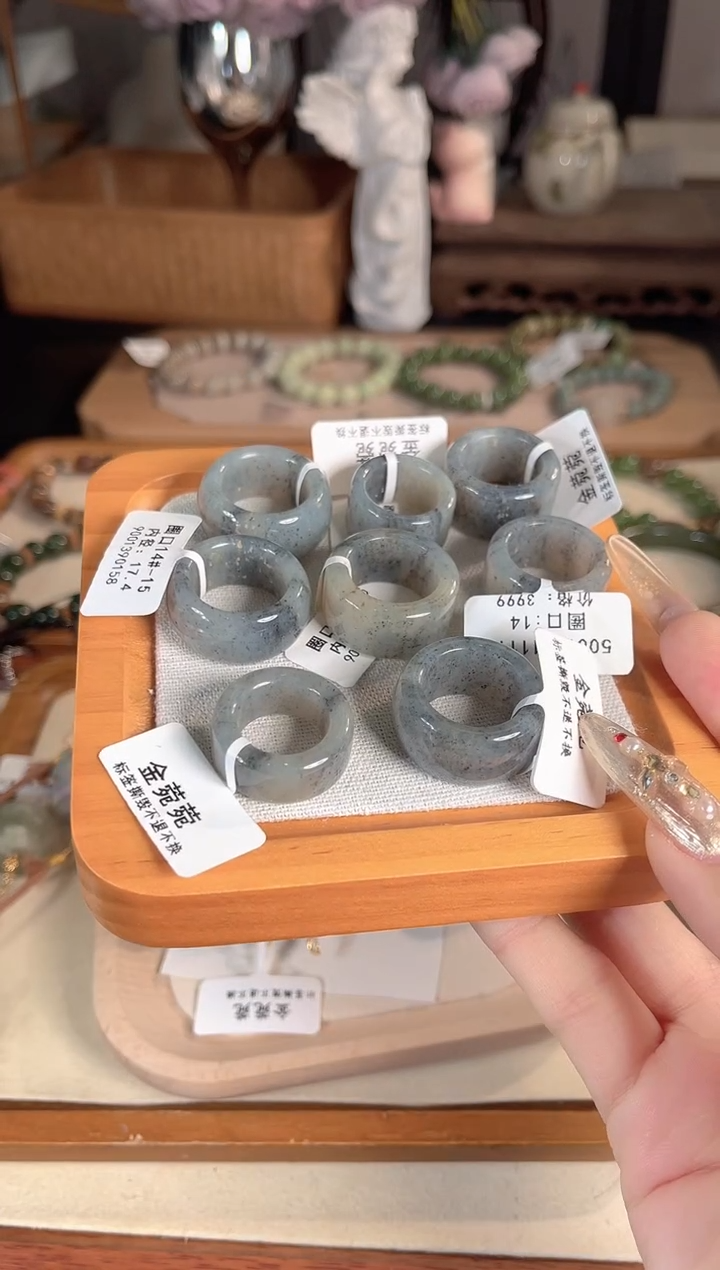 未镶嵌戒指和田玉多样性发其一备注圈口