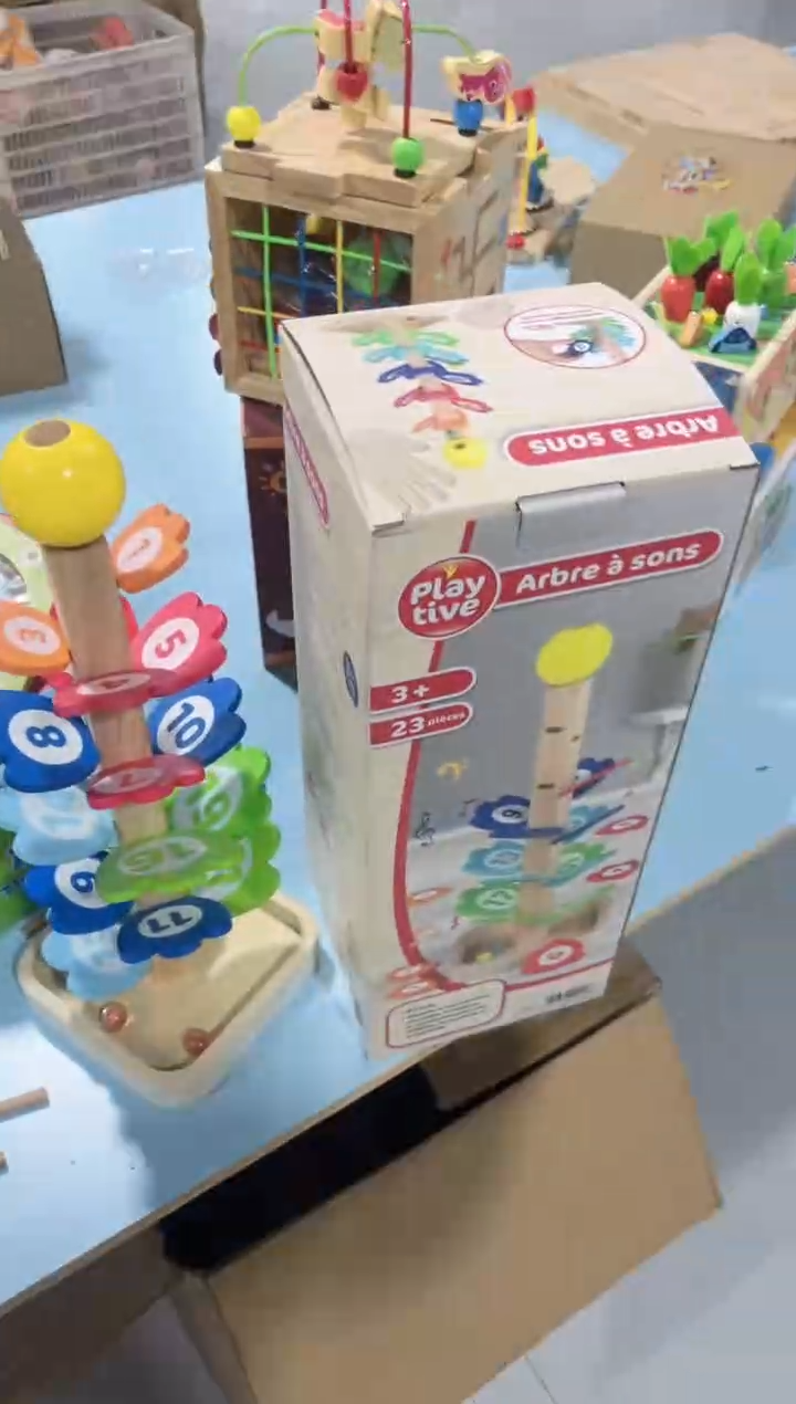 木质数字音乐树盒装