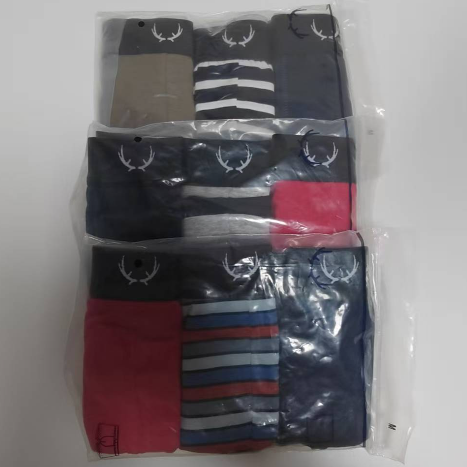 今日必薅【芬米鹿】男士棉内裤 【6条袋装】颜色随机