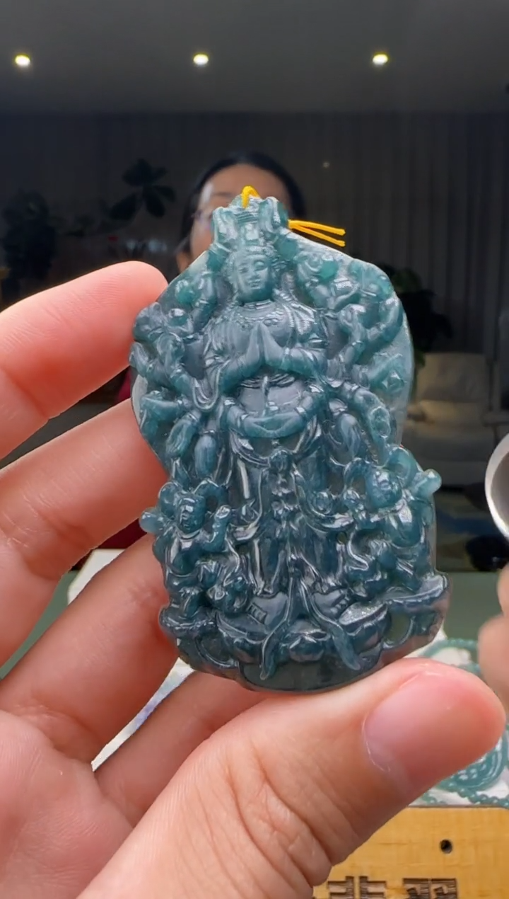 【闪购商品】翡翠吊坠(不含链)未镶嵌多样性发一XM@@WS1WX28257