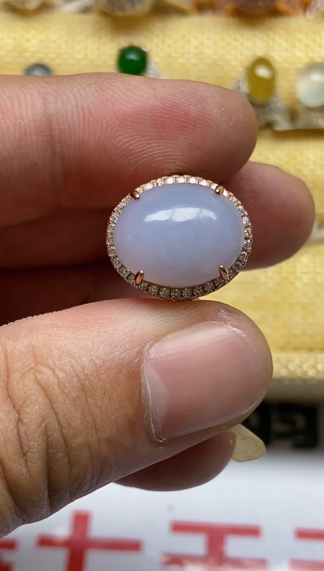 【闪购商品】翡翠戒指银S925镶嵌0000
