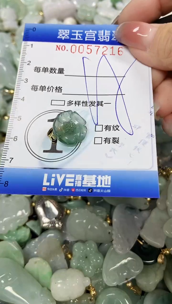 【闪购商品】翡翠颈饰未镶嵌闪购商品0057216