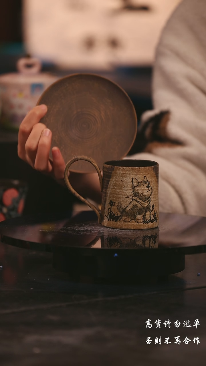 陶瓷景德镇可爱设计师款陶瓷 