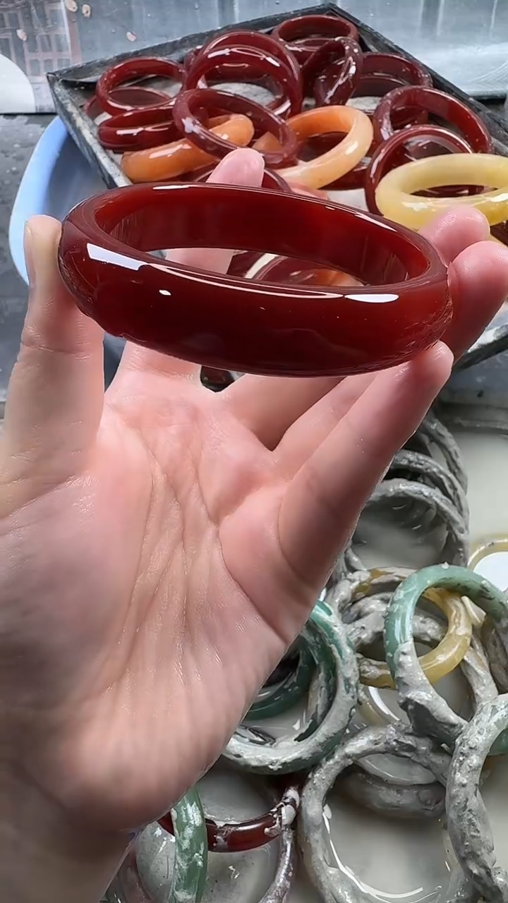 手镯玛瑙/玉髓未镶嵌23 64