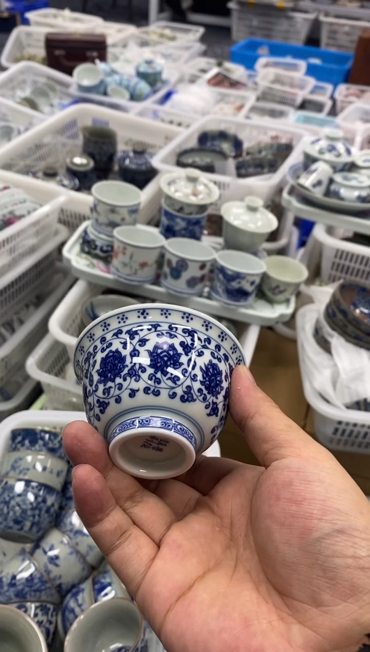 摆件陶景德陶瓷茶具容量约80