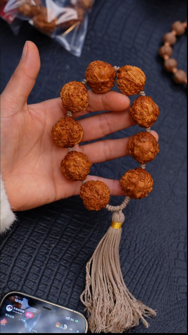 手串/手链橄榄核百鬼地府