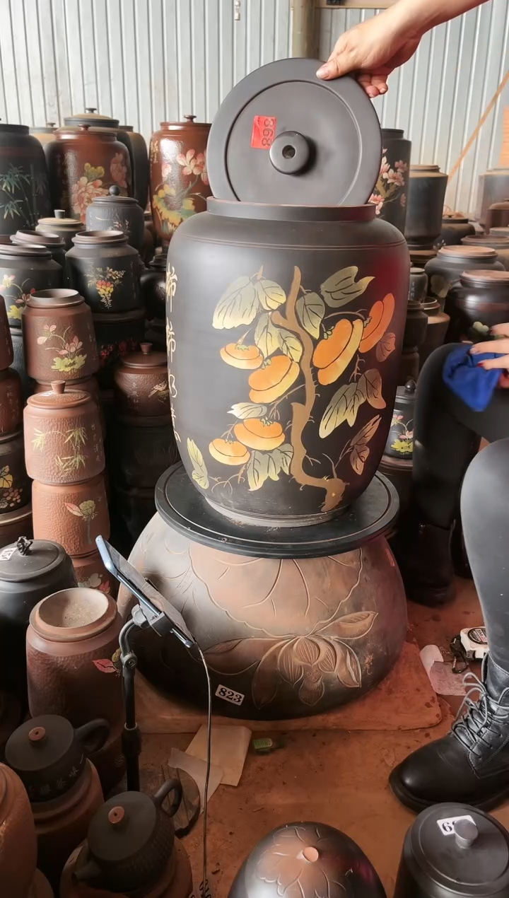 【闪购商品】壶完品 水缸 868 彩填 35升