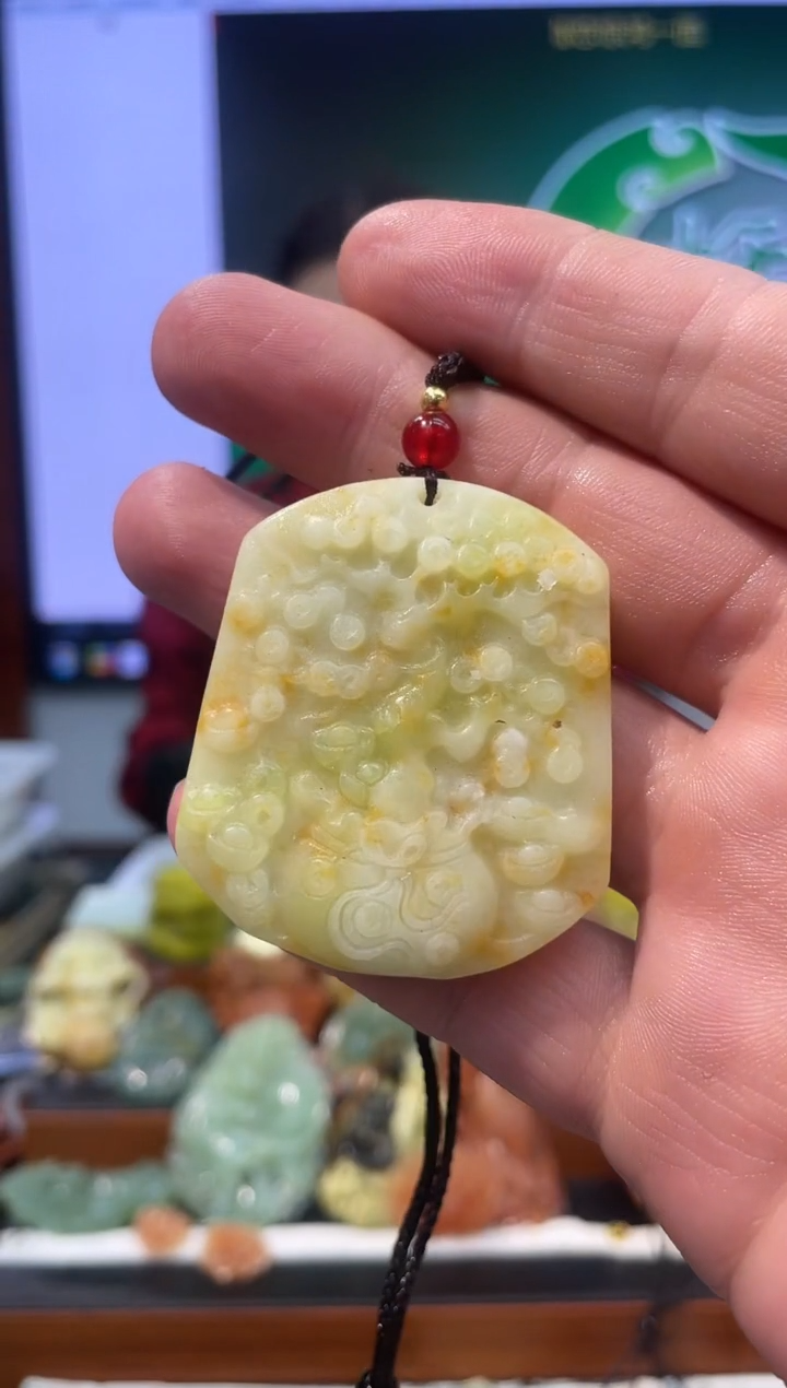 【闪购商品】岫玉吊坠未镶嵌·