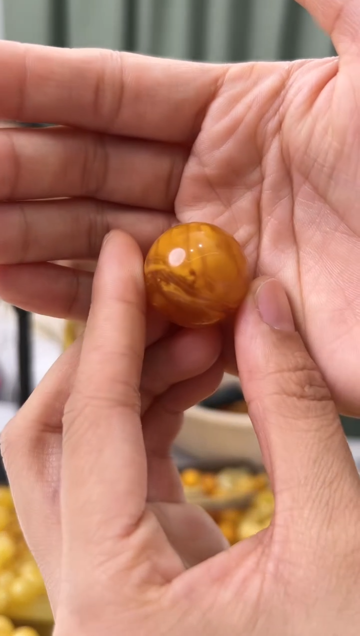 【闪购商品】琥珀手串未镶嵌蜜蜡瑕疵珠子