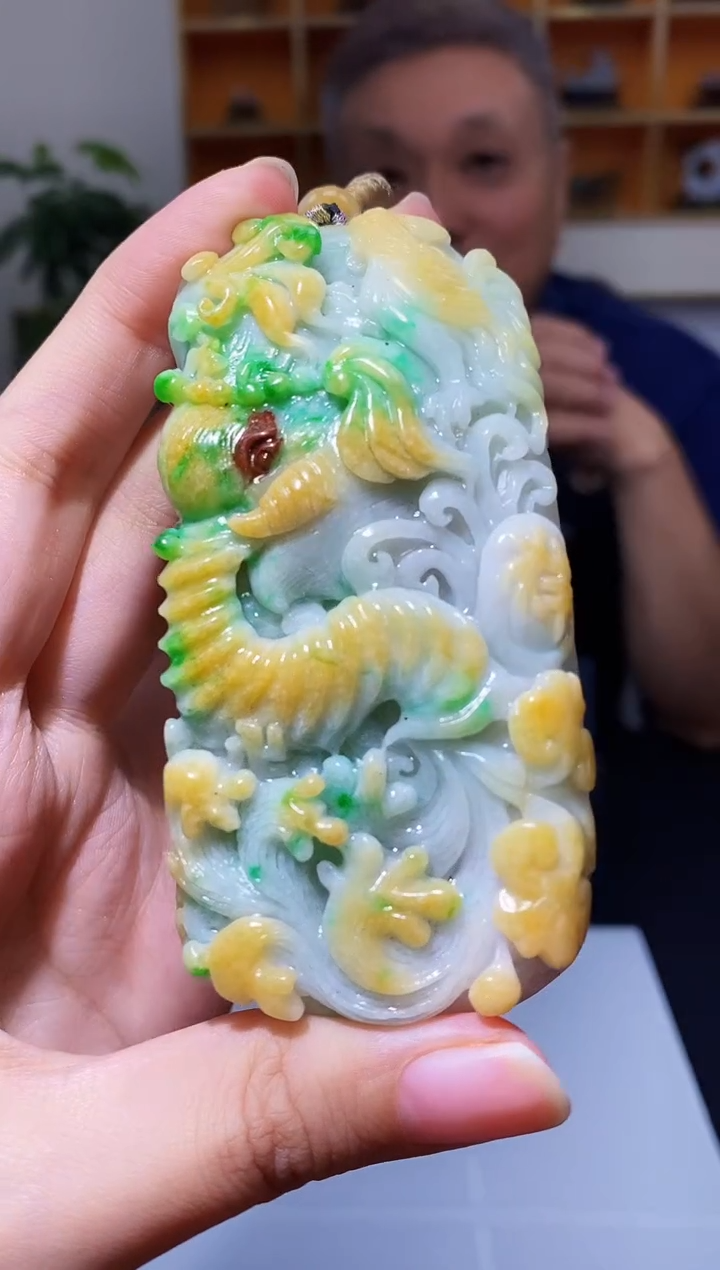 翡翠未镶嵌颈饰M-@@HJZR73051