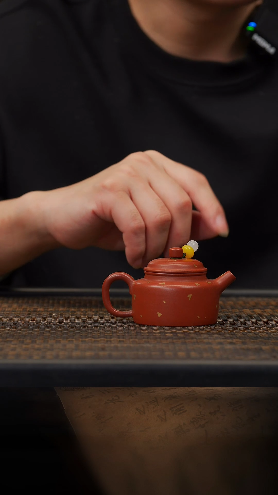 【闪购商品】紫砂茶壶07空山造器 清仓/洒金小朱泥德钟