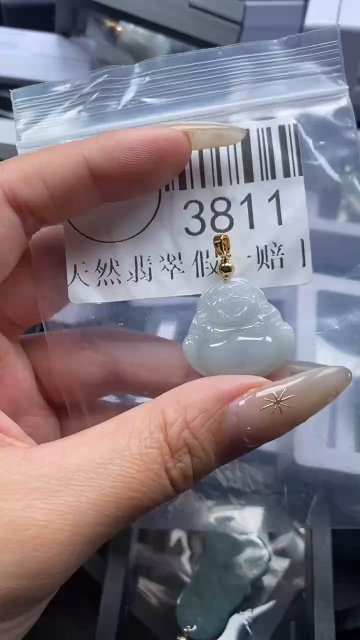 颈饰未镶嵌翡翠3811
