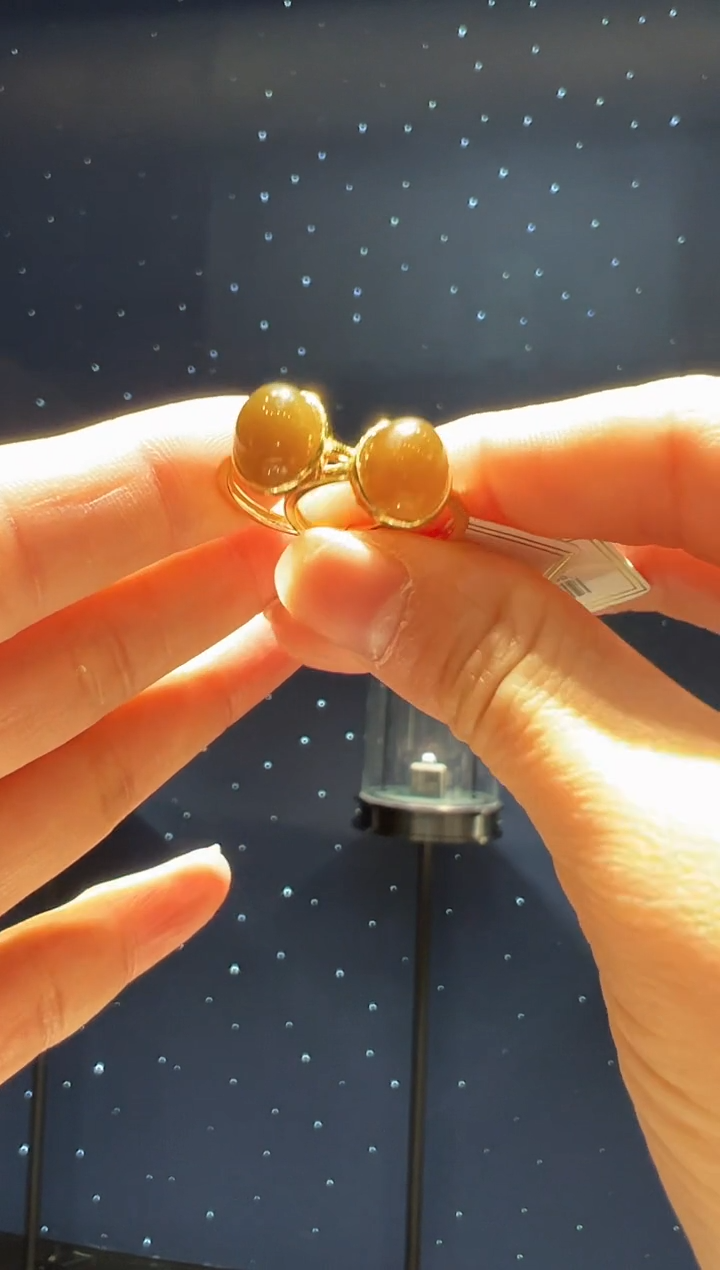 【闪购商品】和田玉戒指未镶嵌69】多样性发其一