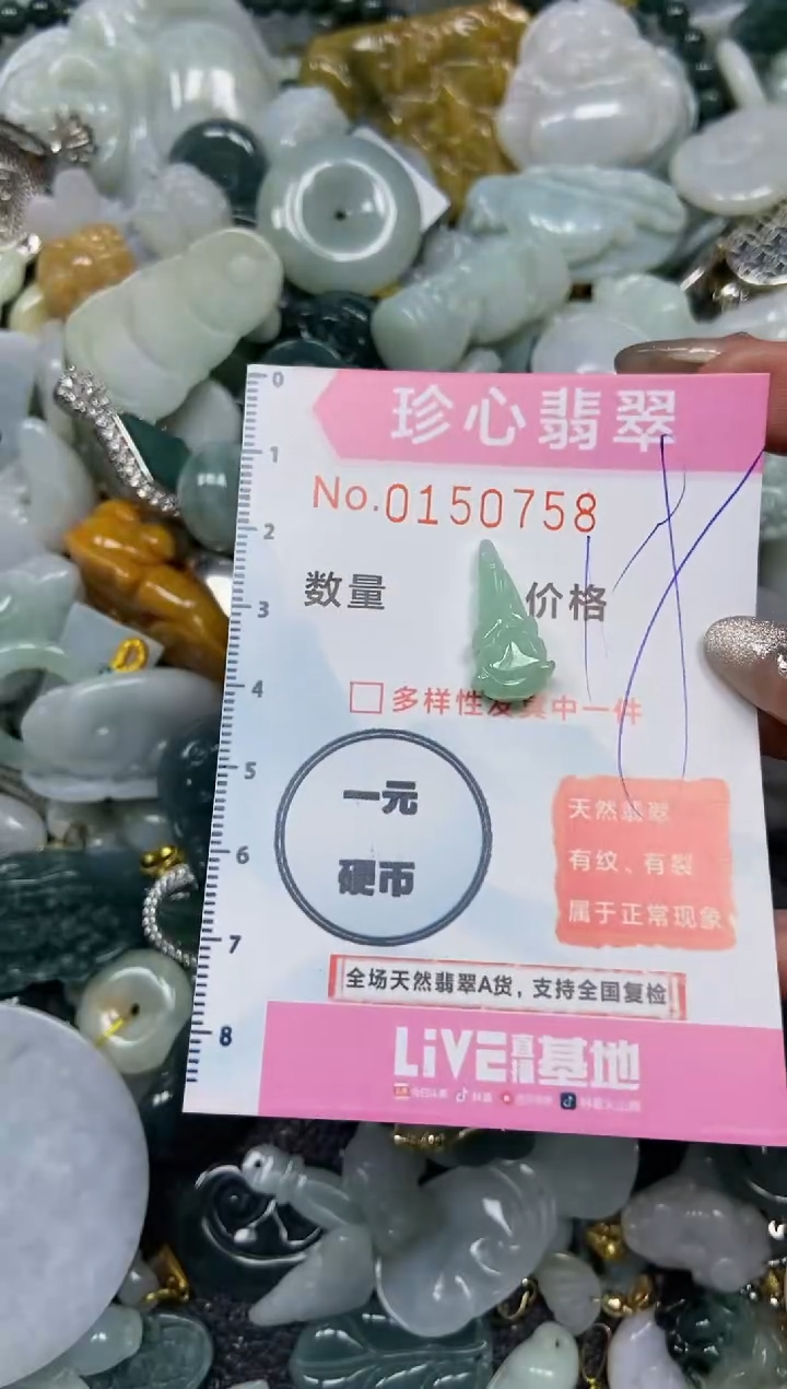 【闪购商品】翡翠颈饰未镶嵌闪购0150758