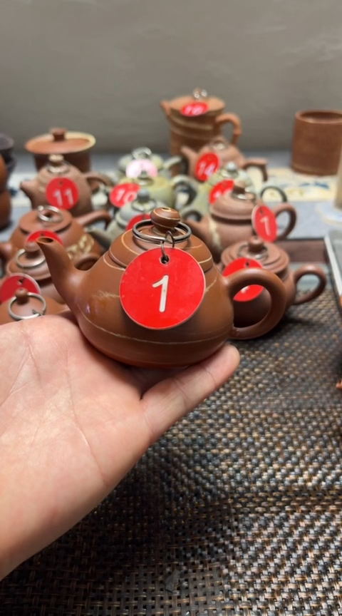 105CC矮梨壶，原矿全手工