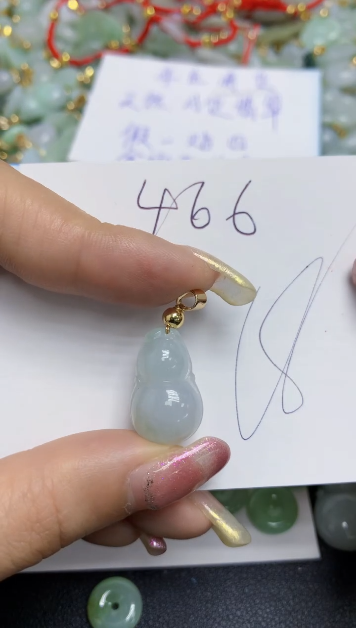 【闪购商品】翡翠颈饰合金天然翡翠A货