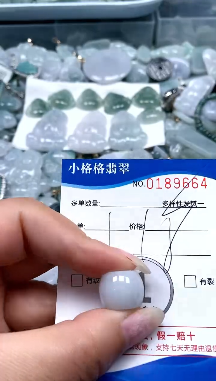 【闪购商品】翡翠颈饰未镶嵌闪购商品0189664