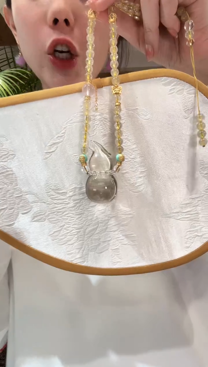 【闪购商品】水晶颈饰未镶嵌国风