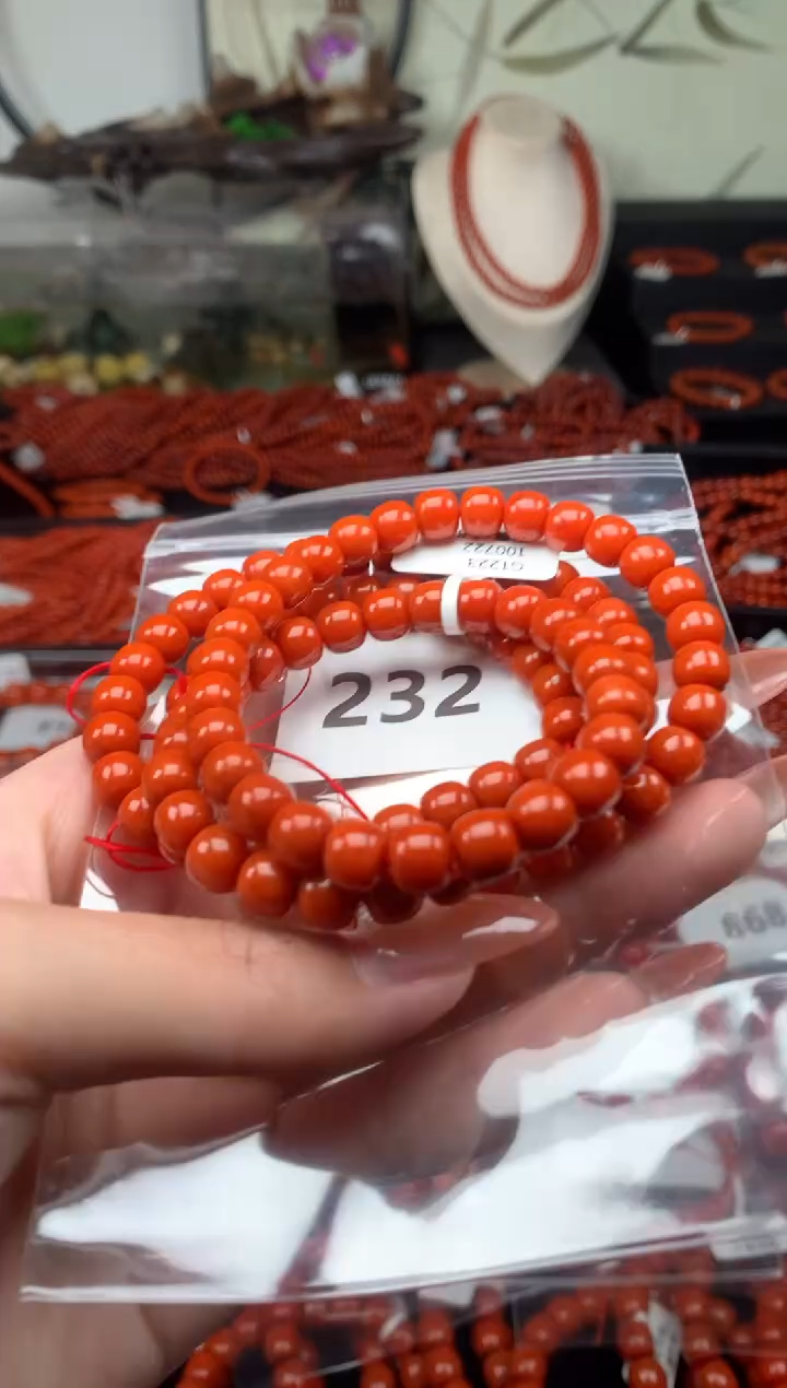 【闪购商品】南红玛瑙手串未镶嵌232-7mm