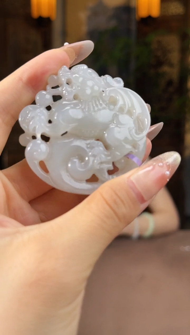 和田玉未镶嵌颈饰和田玉未镶嵌颈饰B502