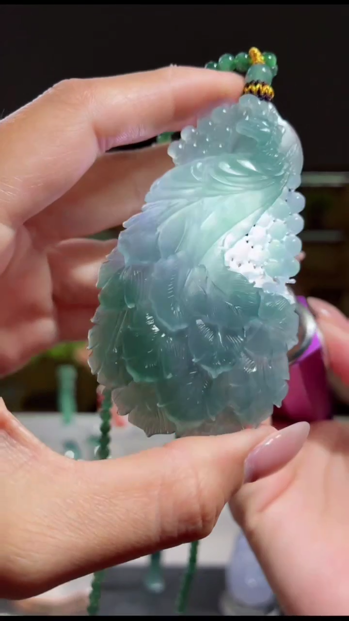 吊坠(不含链)未镶嵌翡翠凤凰
