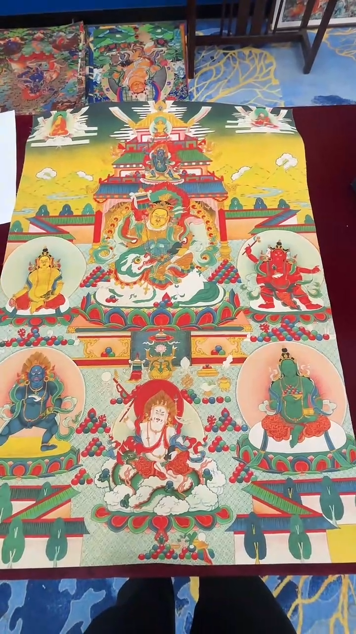 卷轴画唐卡16059