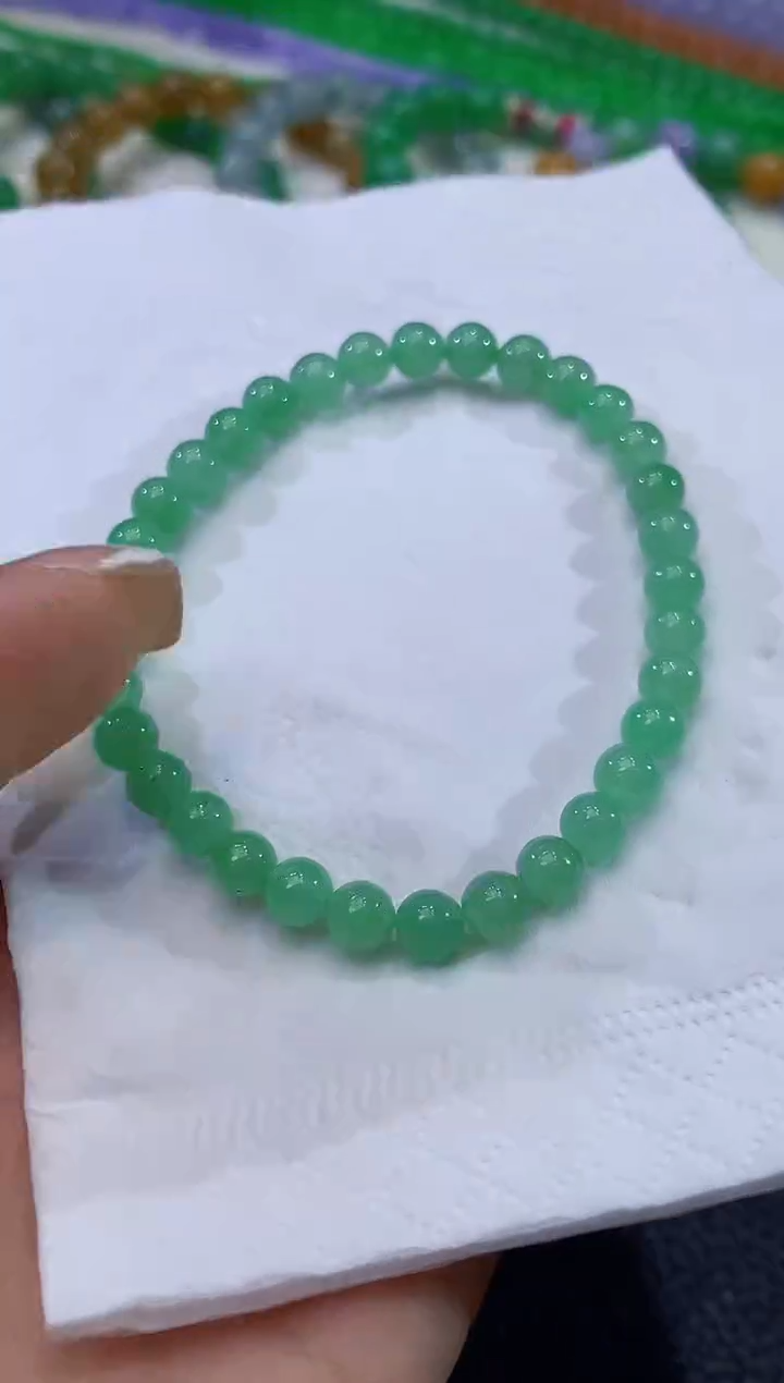 未镶嵌手串翡翠d10