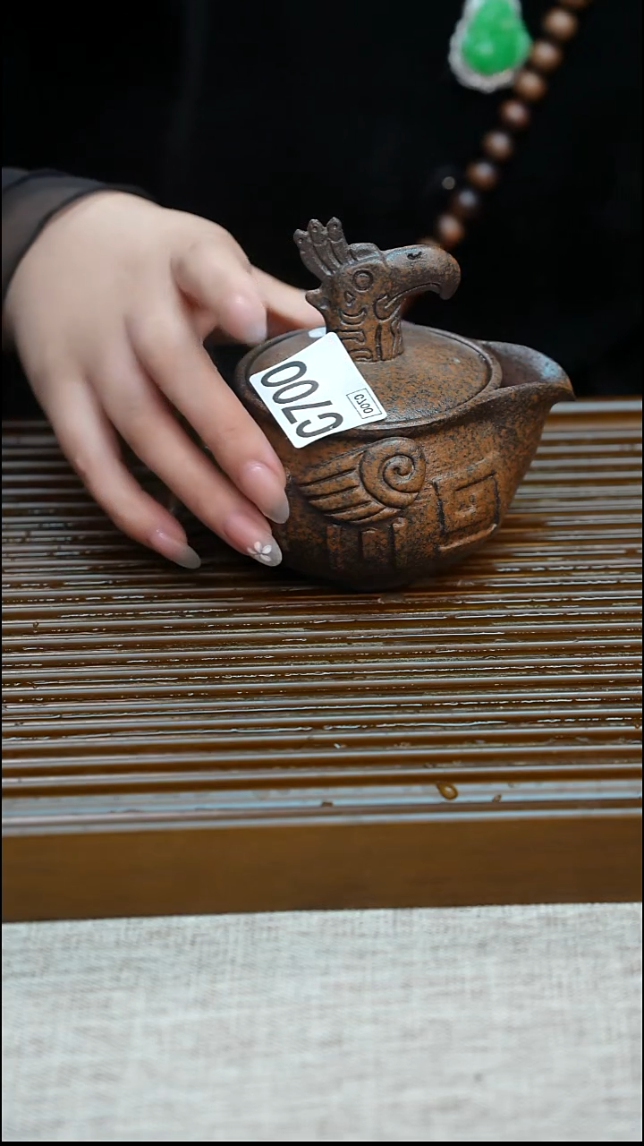 手工粗陶茶具每只不一样