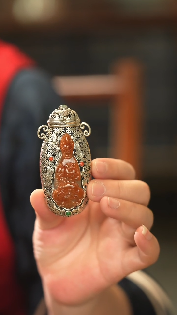 【闪购商品】翡翠吊坠(不含链)银S925镶嵌新款