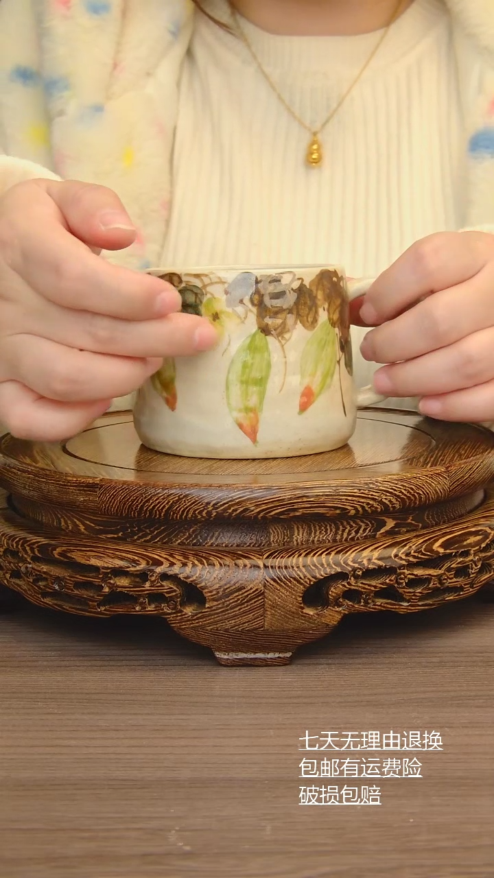 【闪购商品】杯子杯子手工手绘景德镇