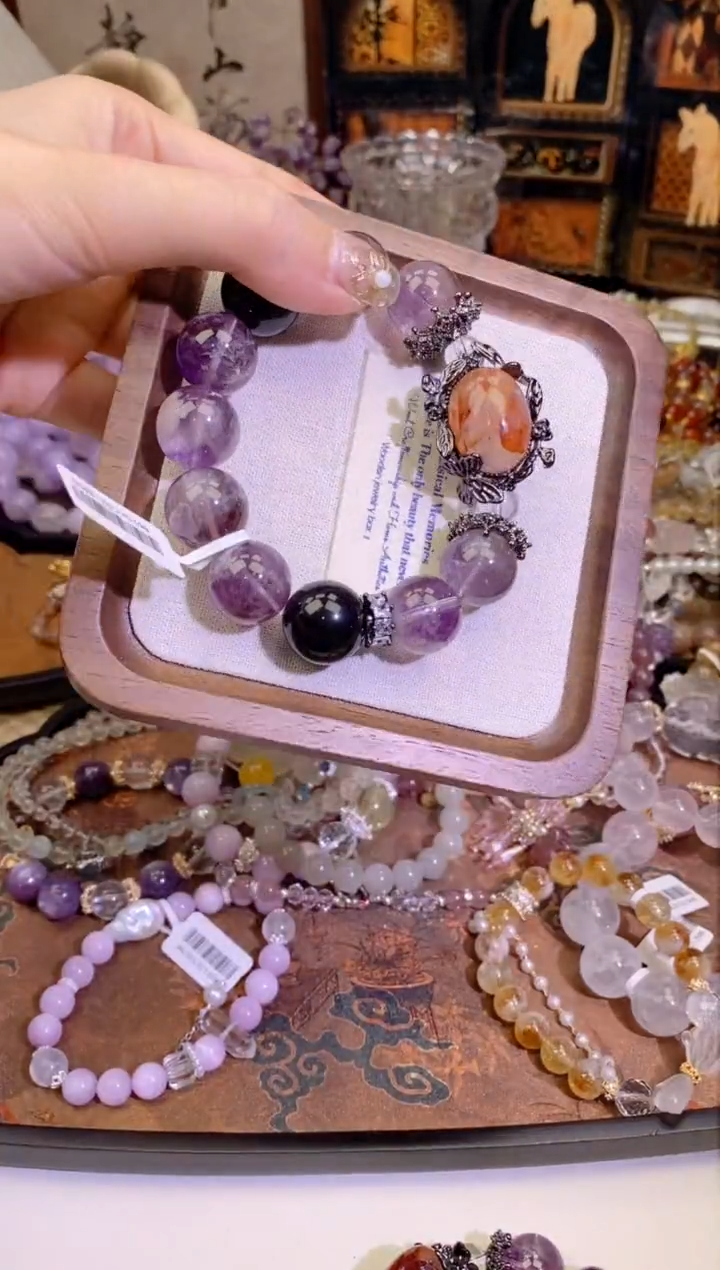 【闪购商品】紫晶手链未镶嵌215手串