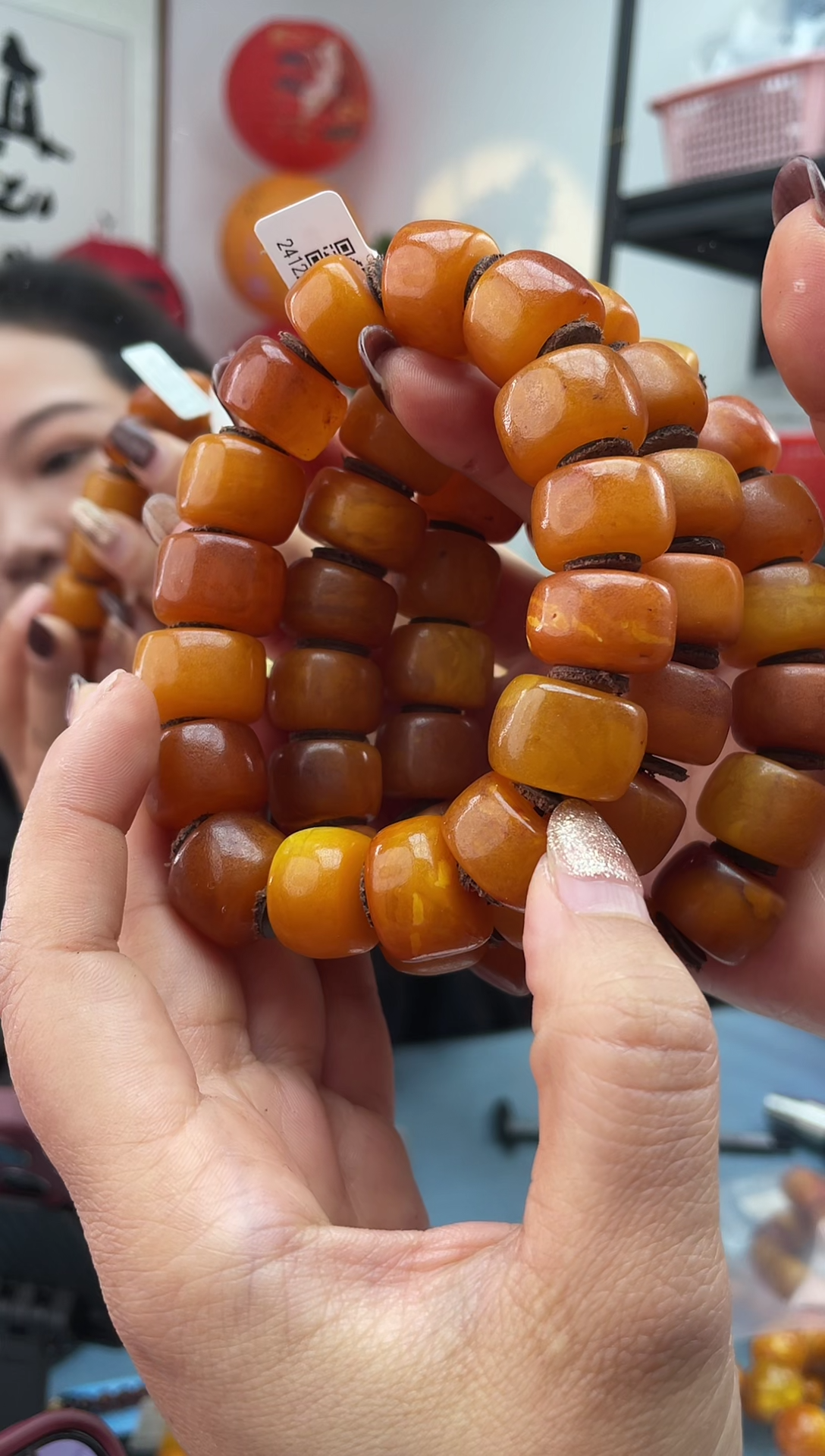 【闪购商品】蜜蜡珠宝奇石未镶嵌536 019微瑕多样性发一