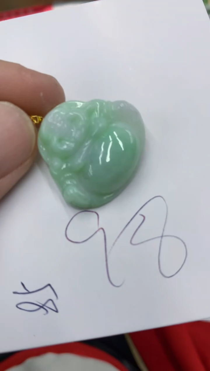 【闪购商品】翡翠颈饰18K金镶嵌号链接111111