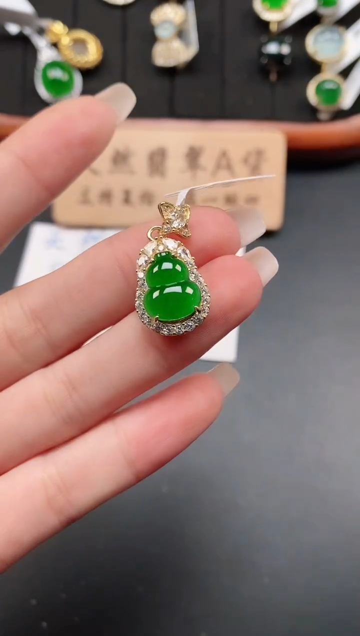 银S925镶嵌戒指翡翠1111