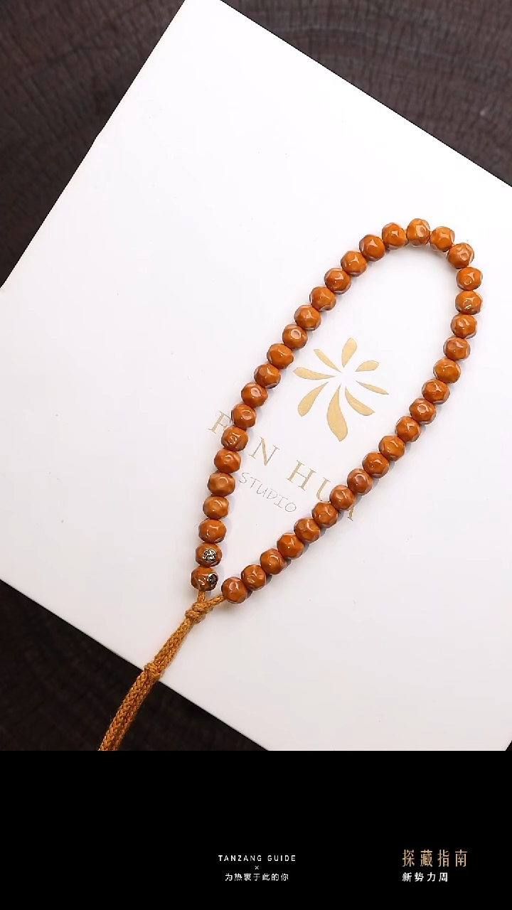 手串橄榄核梵花核尖无相双金手持6.2mm