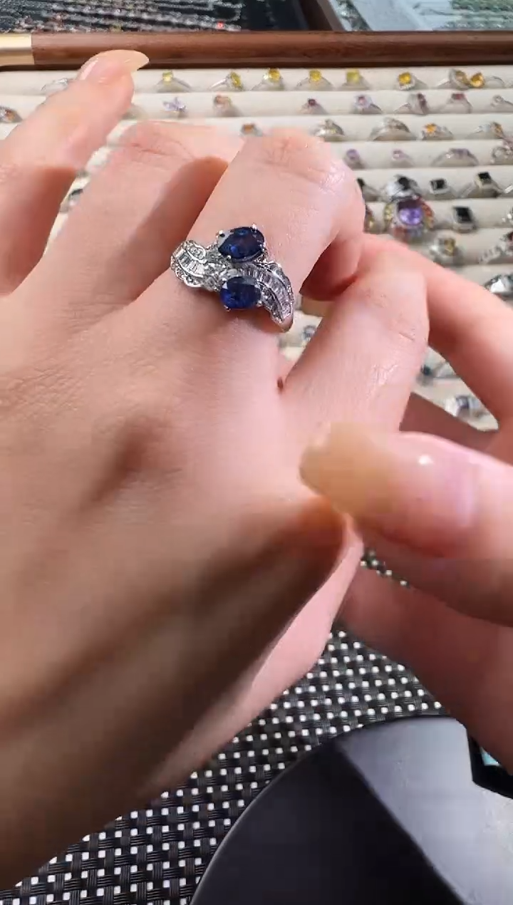 颈饰蓝宝石未镶嵌1104039