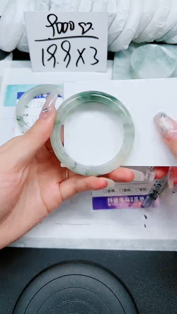 【闪购商品】石英质玉手镯未镶嵌A134-51`52`