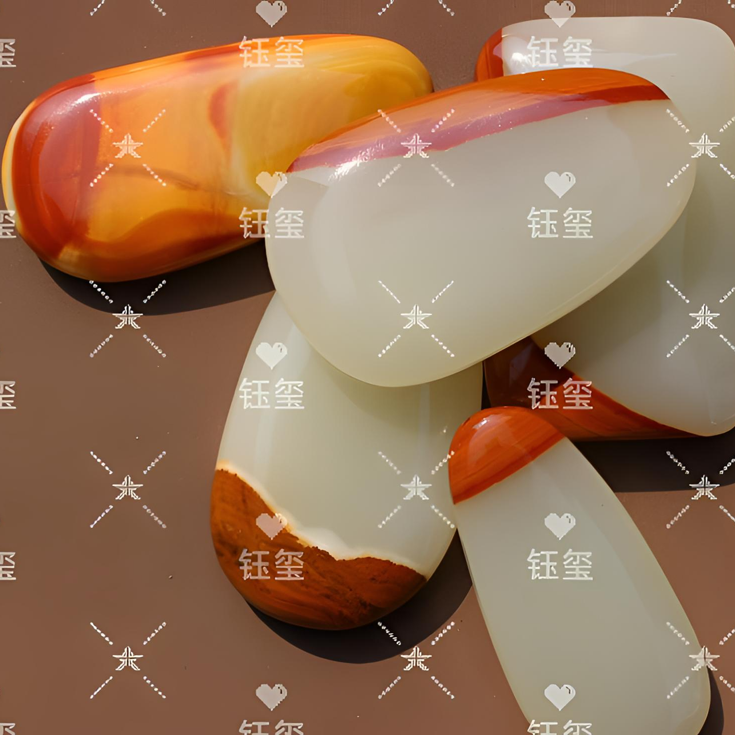 新疆戈壁三彩石 盆景石 【一物一拍，多样性发货】