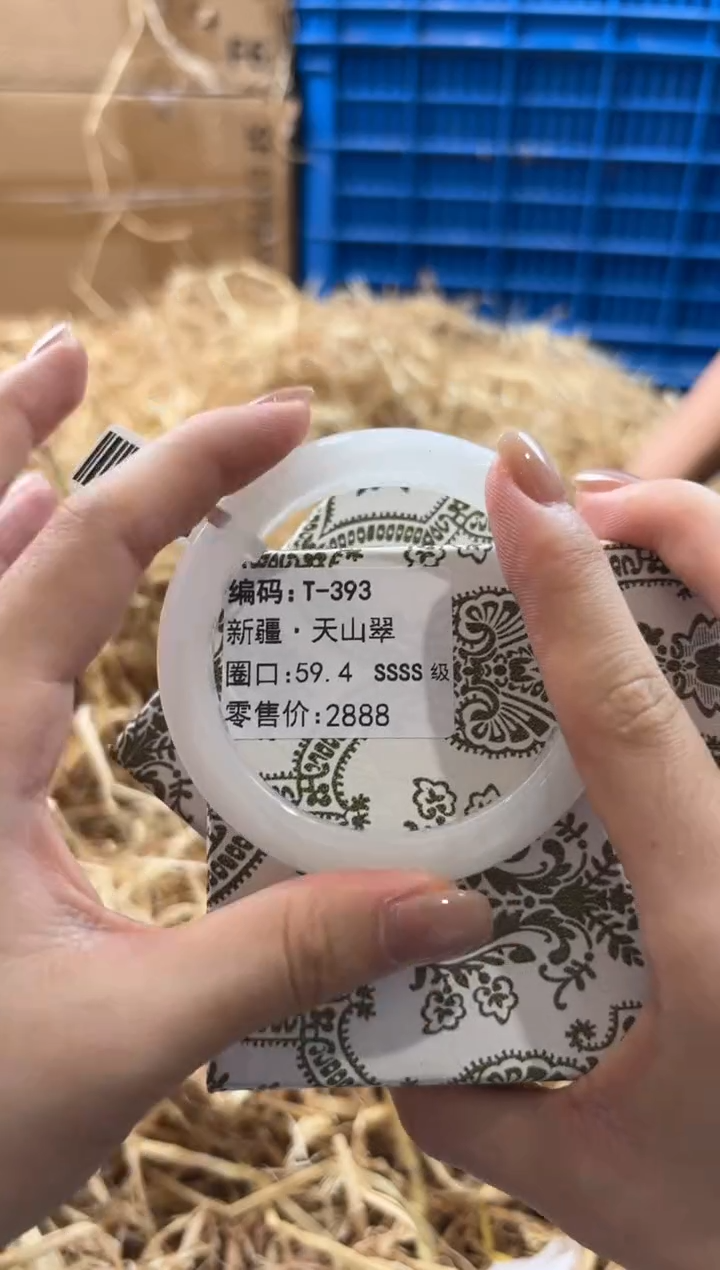 未镶嵌手镯石英质玉T-393