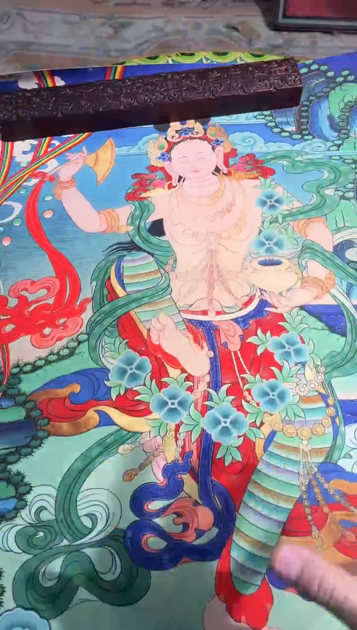 卷轴画天天的唐卡tk160
