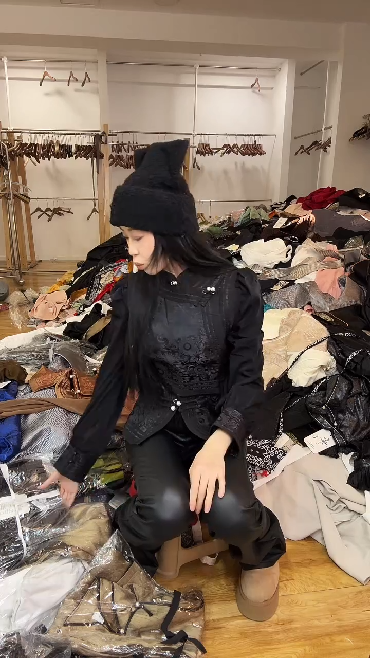 纱袖马甲 M码 105斤以里