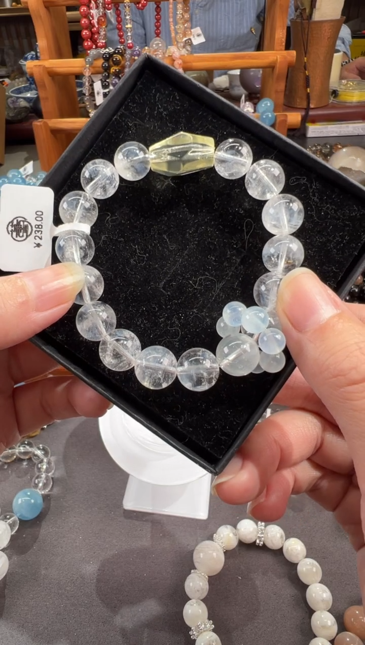 【闪购商品】水晶手链合金定制款 两个一