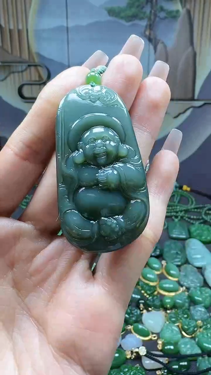 【闪购商品】和田玉挂件未镶嵌1