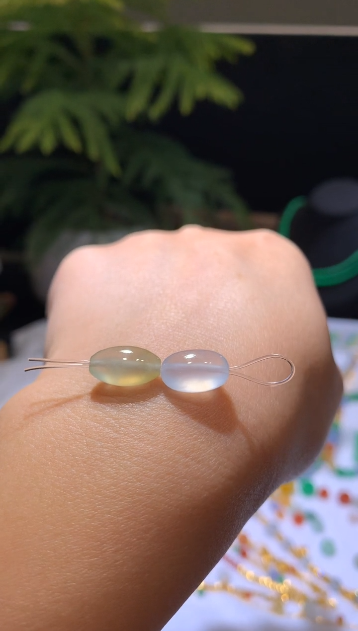 【闪购商品】定制翡翠未镶嵌珠子4500+450