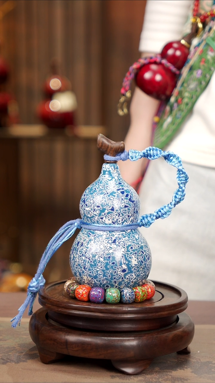 【闪购商品】150易林高端工艺大漆酒葫芦--218