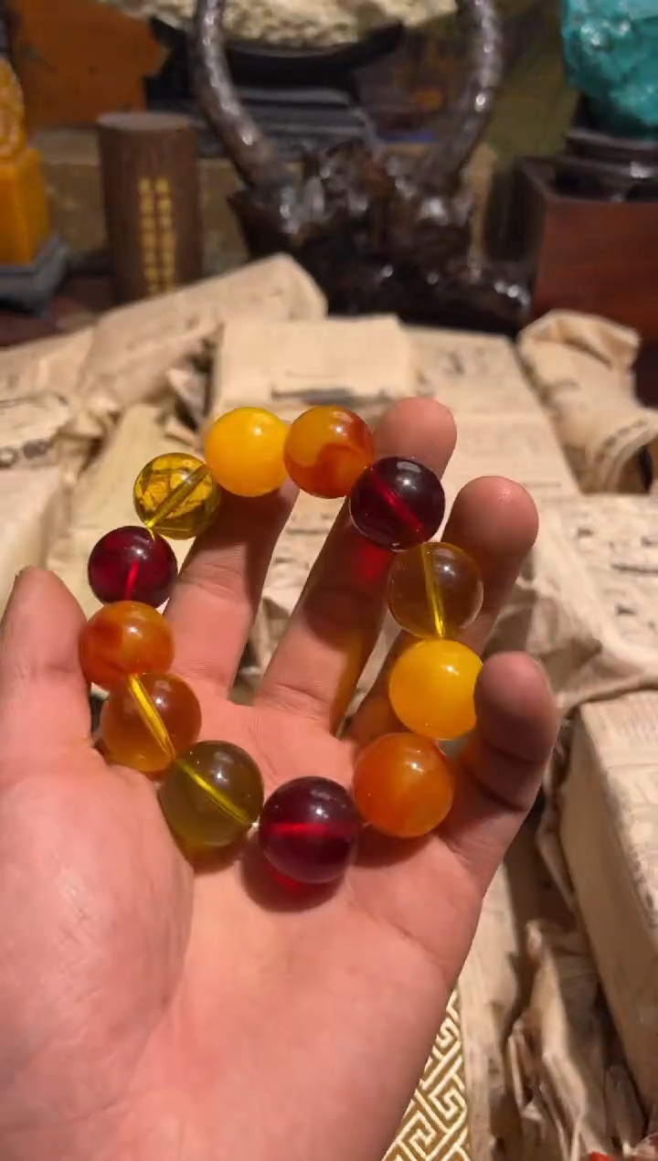 【闪购商品】琥珀手串未镶嵌22羊羊羊羊羊羊羊羊