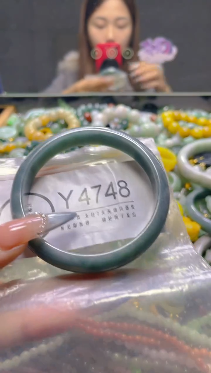 颈饰未镶嵌翡翠59-61/Y/翡翠A货，一件也是批发价