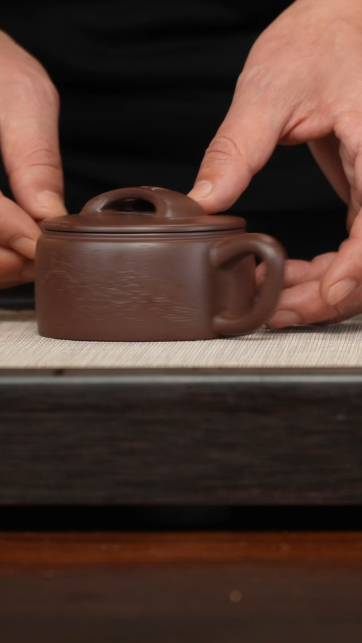 【闪购商品】紫砂茶壶紫泥梅花汉瓦